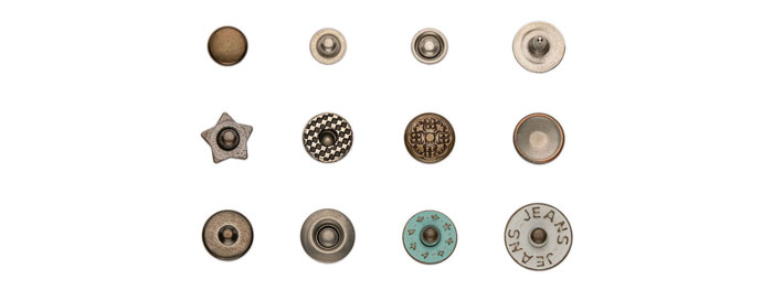 Manufacturer of buttons and rivets for Texan - Indústries Waldes